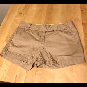 J.Crew Khaki Chino Shorts